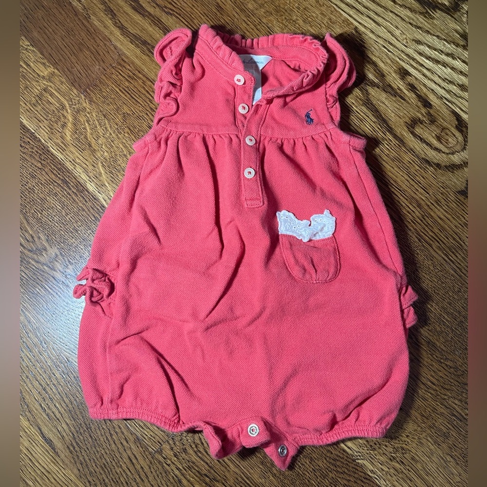 Baby girl Ralph Lauren romper